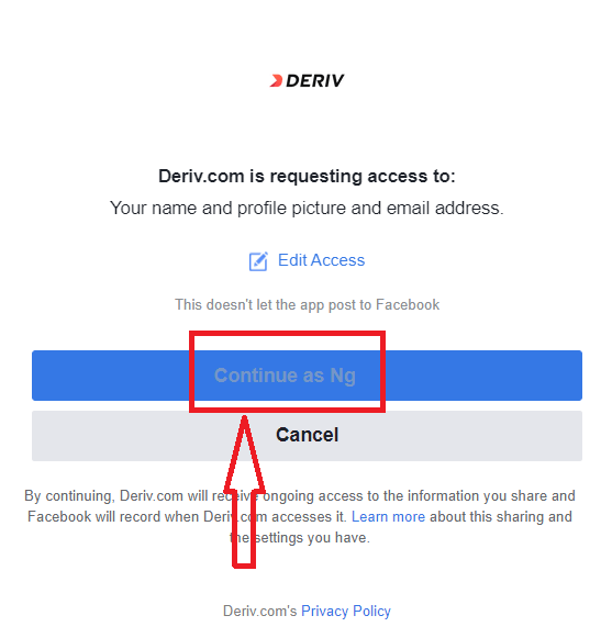Login e depósito Deriv: acesso seguro à conta e financiamento