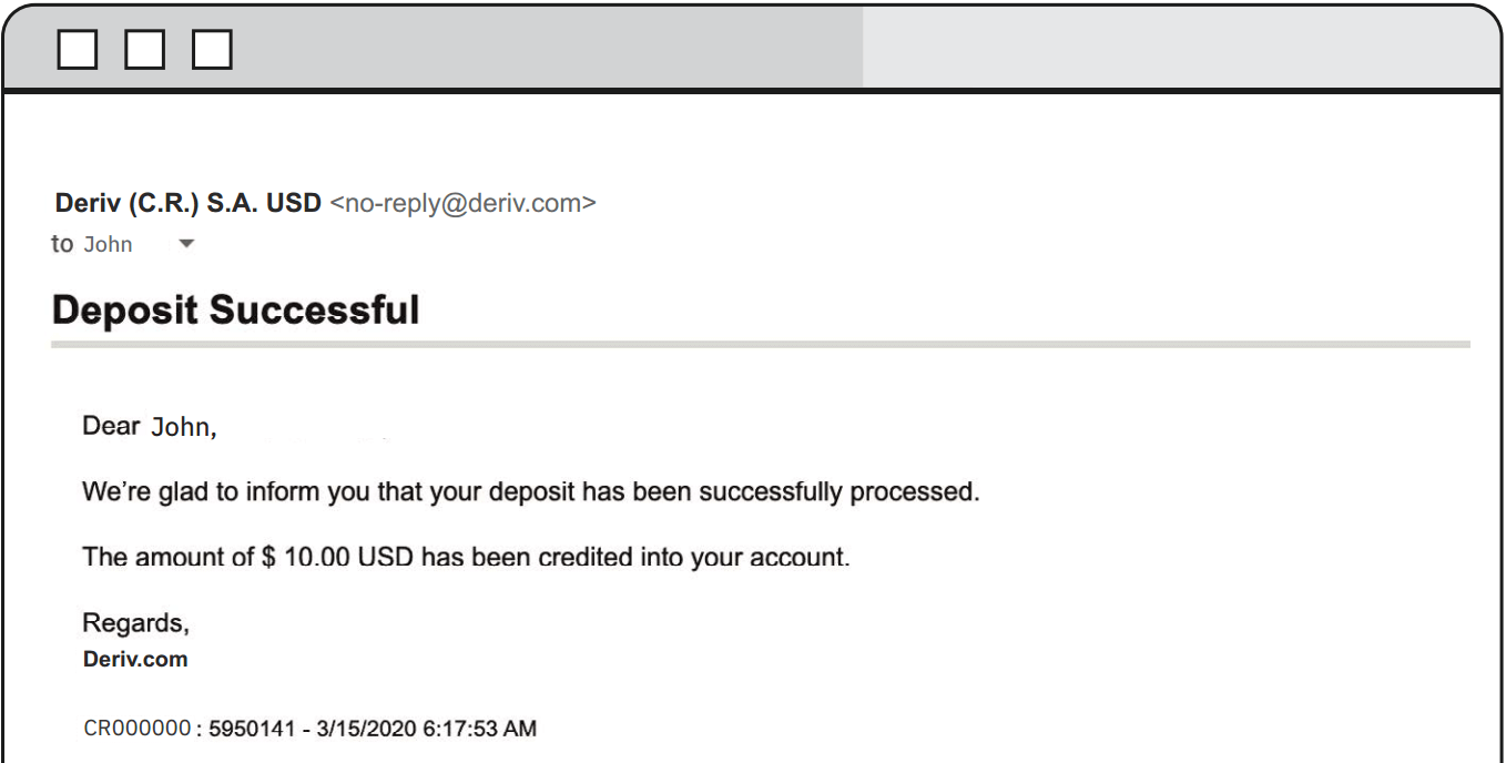 Auala e Teu ai Tupe i Deriv