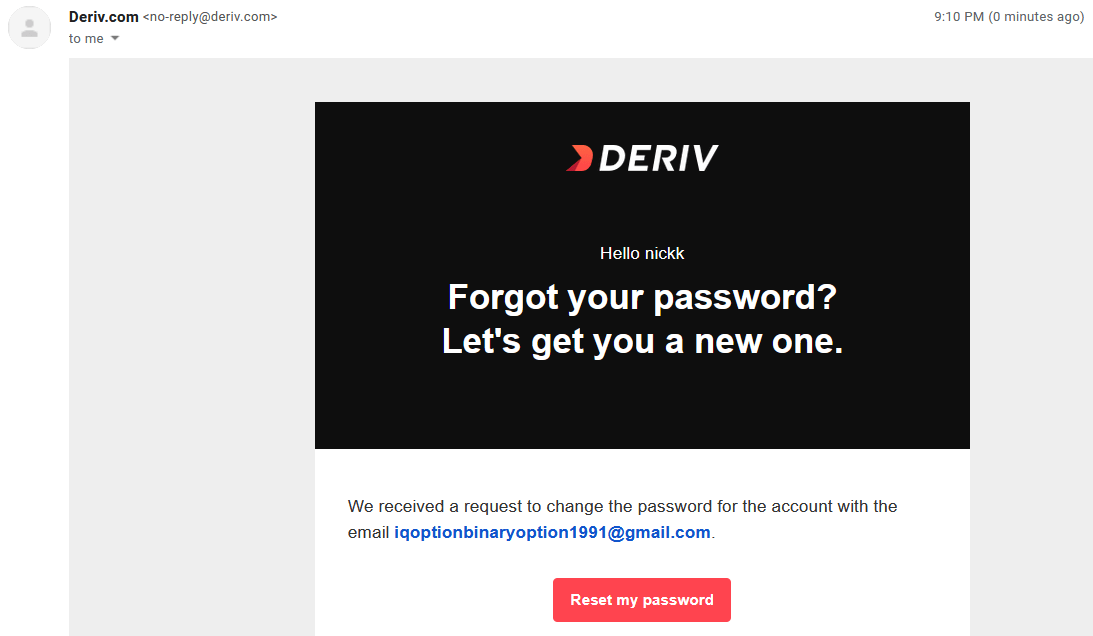 Deriv میں لاگ ان اور رقم جمع کرنے کا طریقہ
