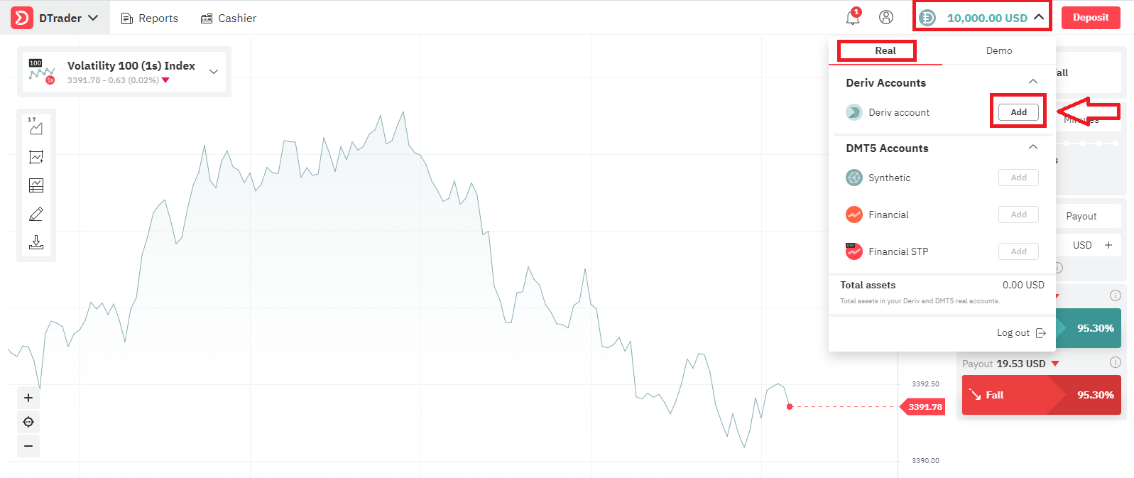 Jak zarejestrować się i handlować na rynku Forex w Deriv