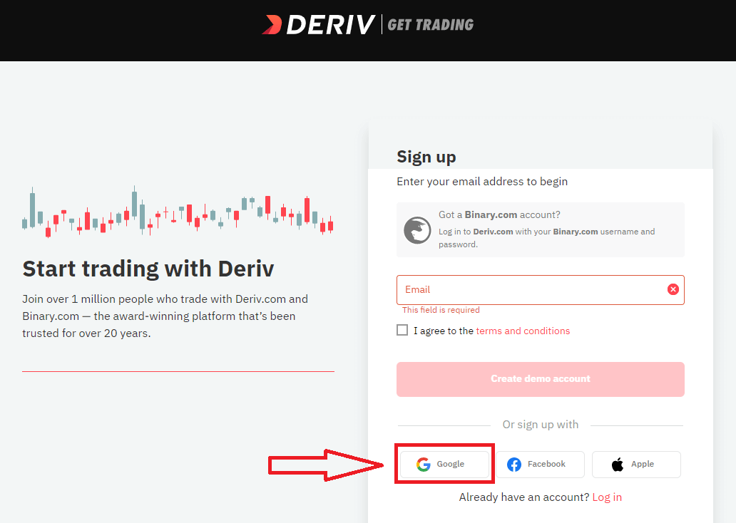 Deriv-এ কীভাবে সাইন আপ করবেন এবং অ্যাকাউন্ট লগইন করবেন Deriv-এ কীভাবে সাইন আপ করবেন এবং অ্যাকাউন্ট লগইন করবেন