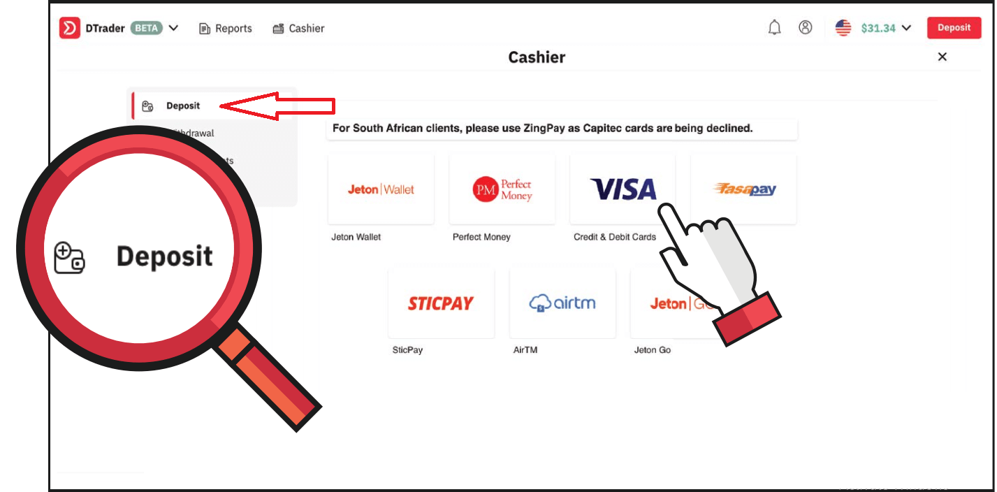 Auala e Fefa'ataua'i i Deriv mo Amata