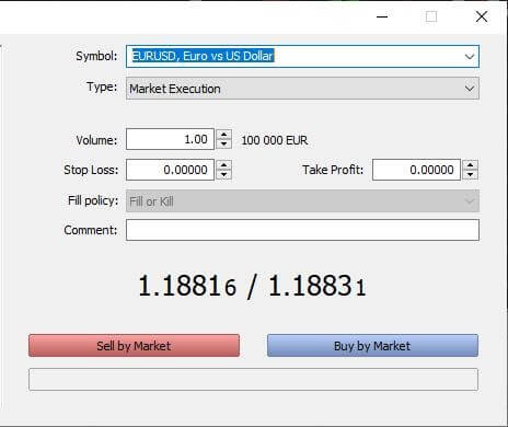 Si të tregtoni Forex/CFD në Deriv MT5