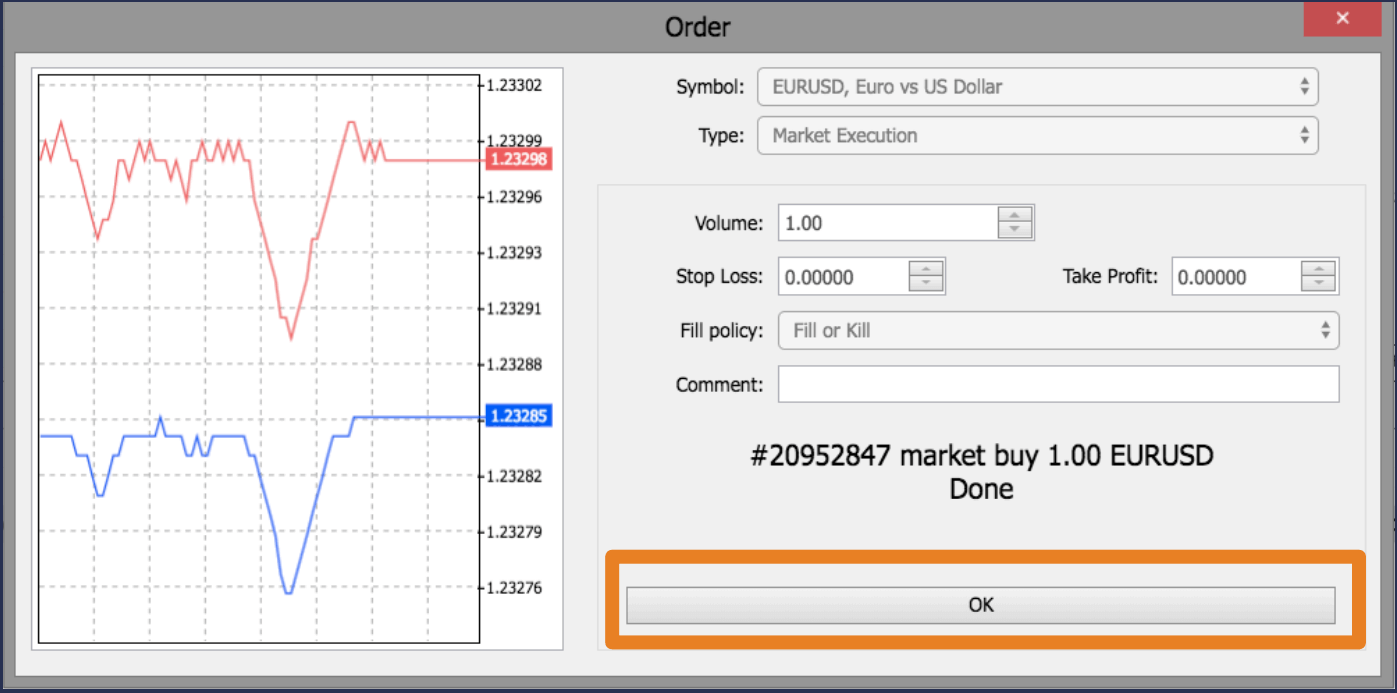 Si të tregtoni Forex/CFD në Deriv MT5
