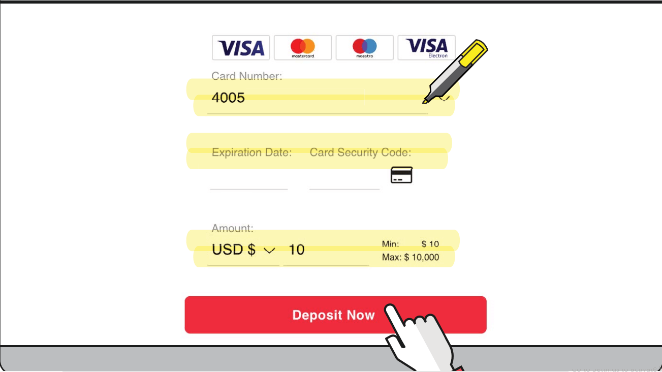 Momwe Mungatulutsire ndi Kupanga Deposit Money ku Deriv