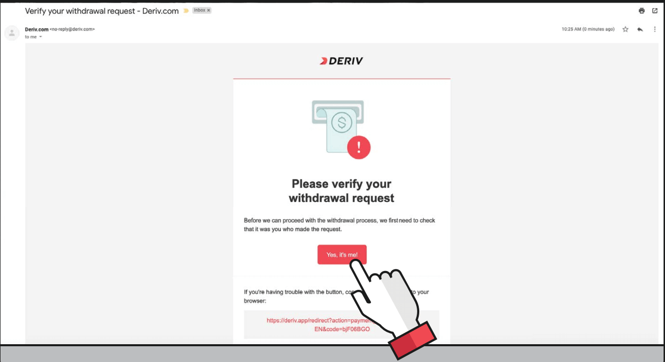 Jak wypłacić pieniądze z Deriv