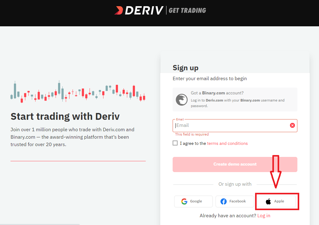 تسجيل وتداول المضاعفات على Deriv: خطوة بخطوة